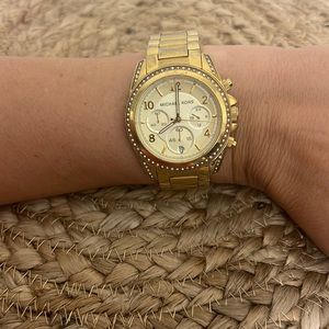 Michael Kors Gold colored oversized watch